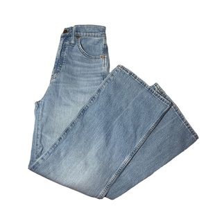 Madewell Petite 11” High Rise Flared Jeans Size 27 P
